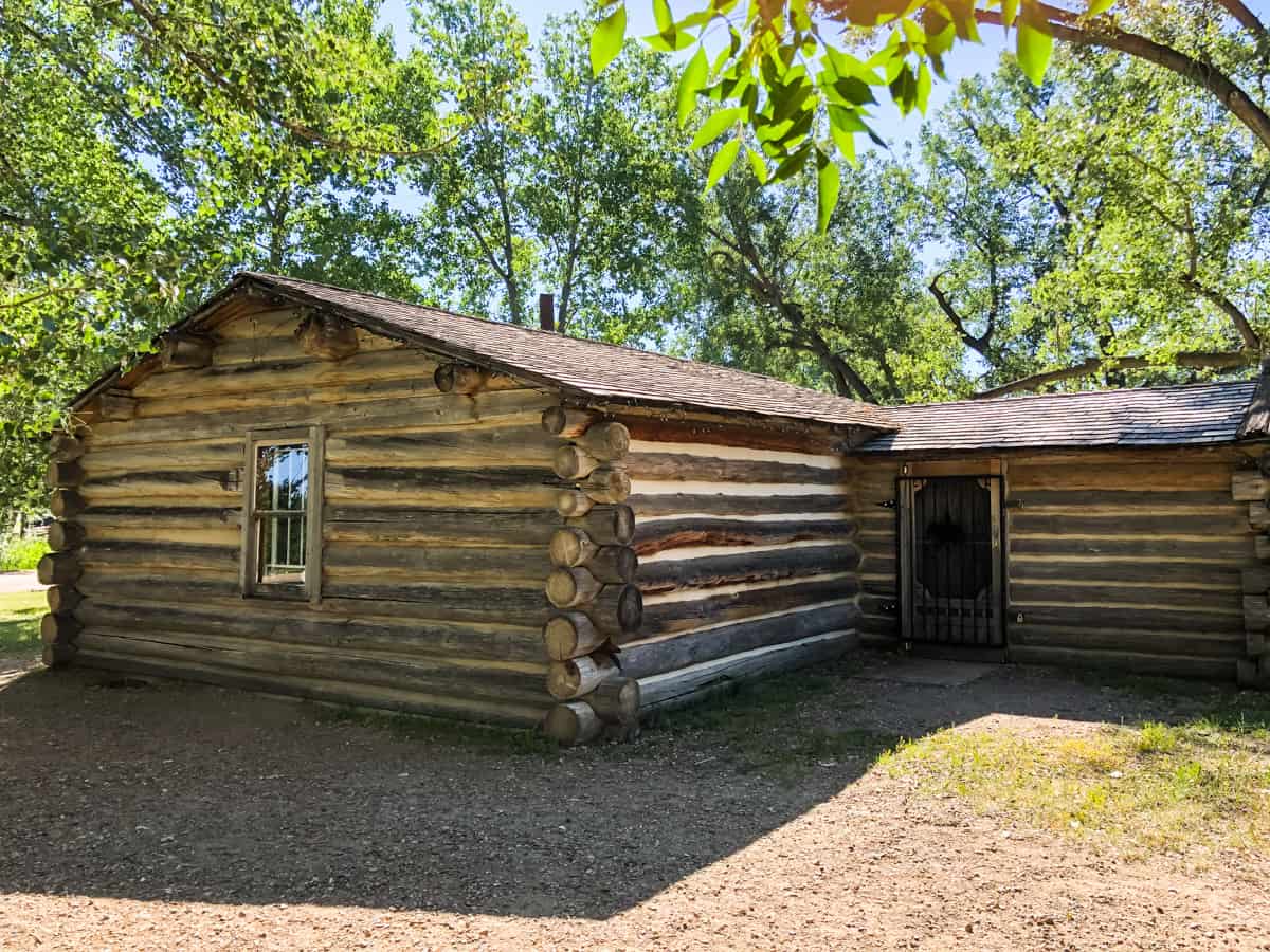 The John Ware Cabin at Dinosaur Provincial Park