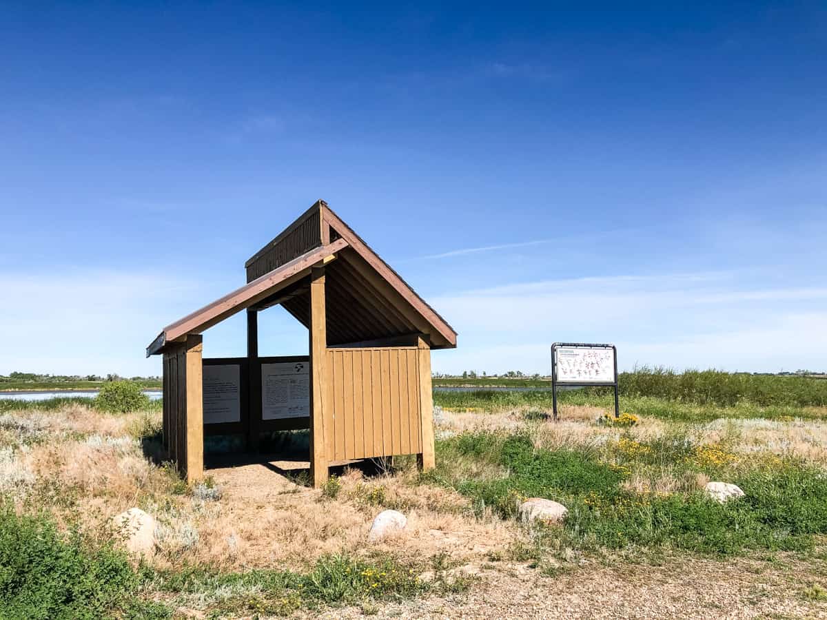 Marsh Trail trailhead.