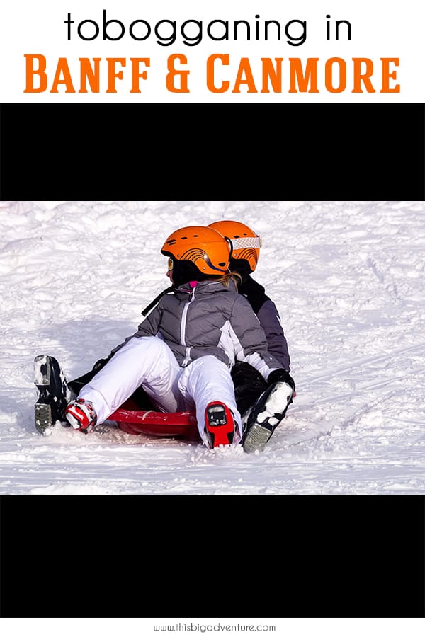 Tobogganing in Banff and Canmore