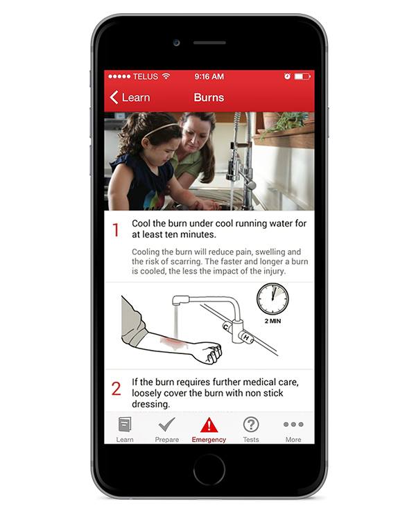 Best Camping Apps: Canadian Red Cross First Aid App
