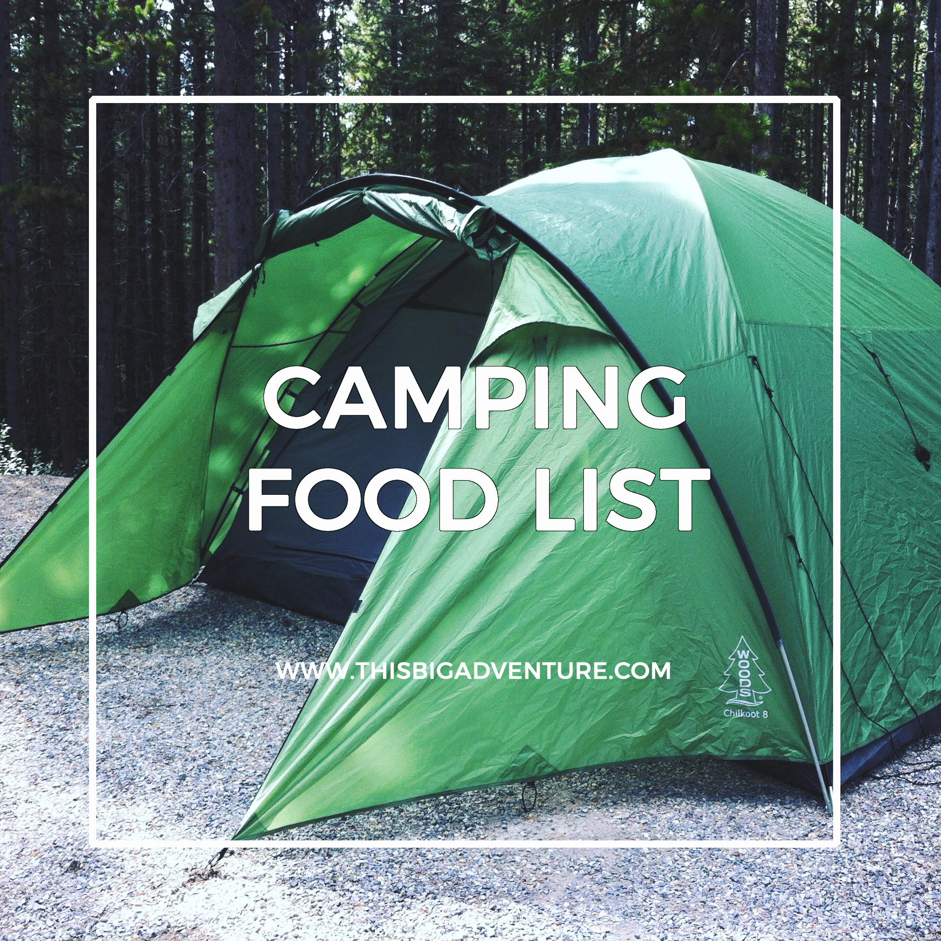 Camping Food List