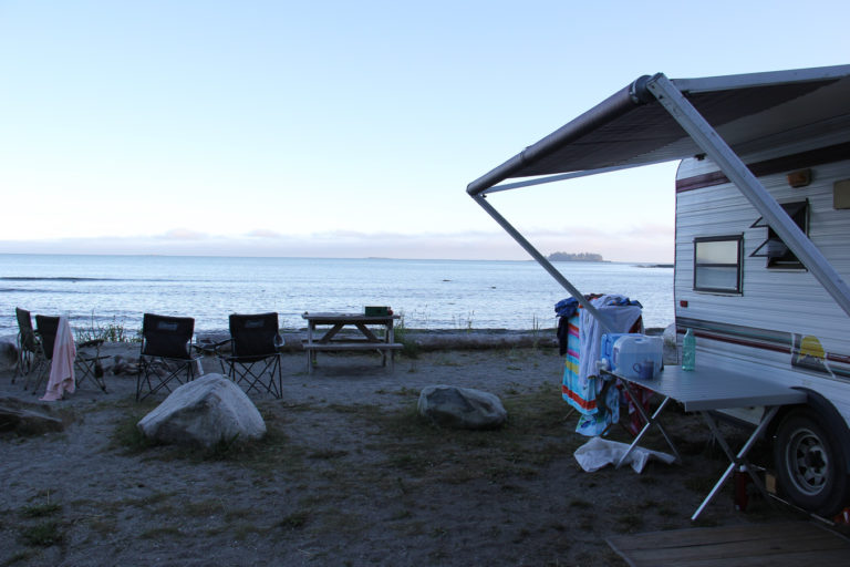 Camp Mussel Beach Near Ucluelet This Big Adventure