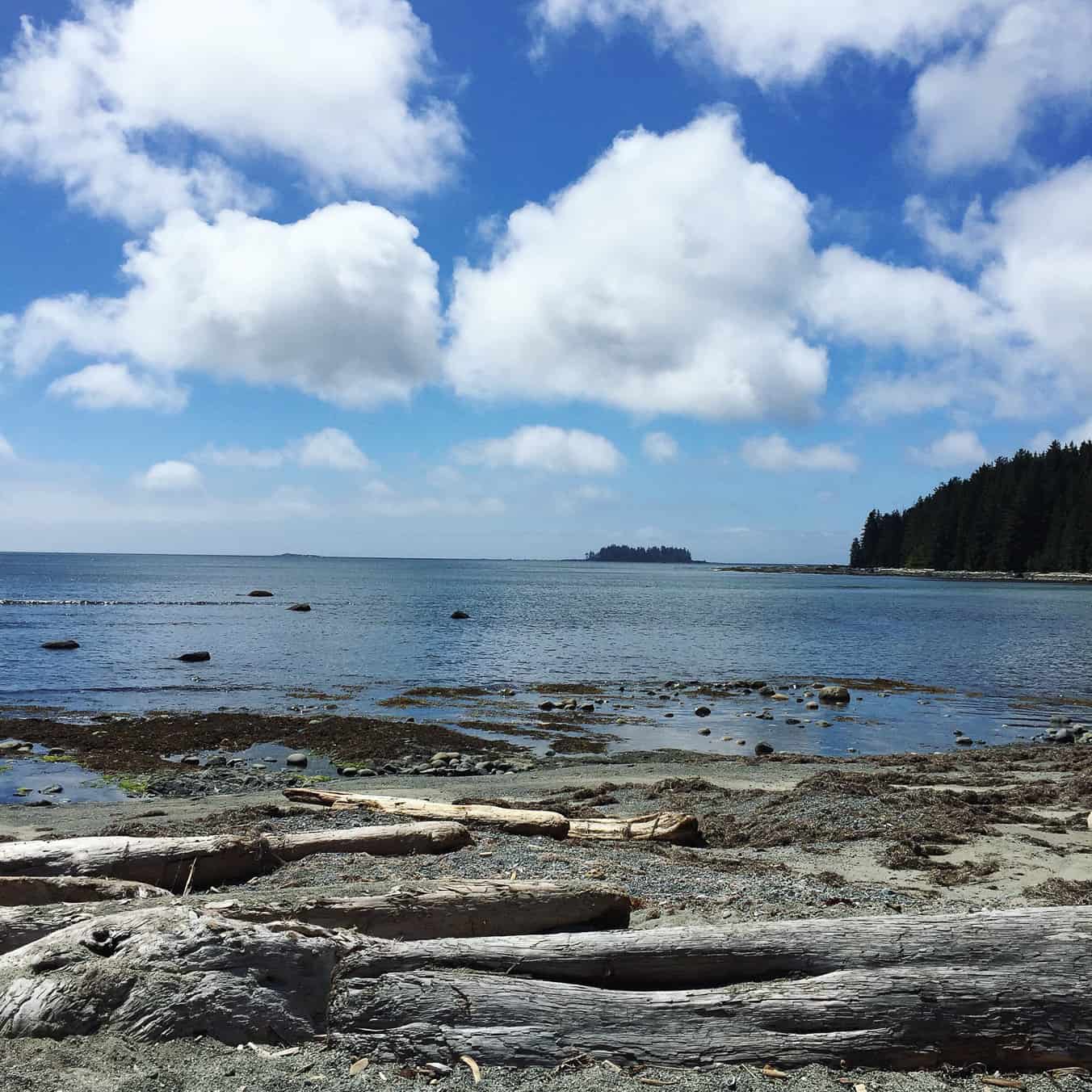 Mussel Beach Near Ucluelet