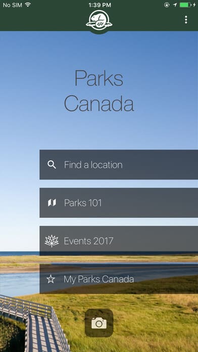 Best Camping Apps: Parks Canada App