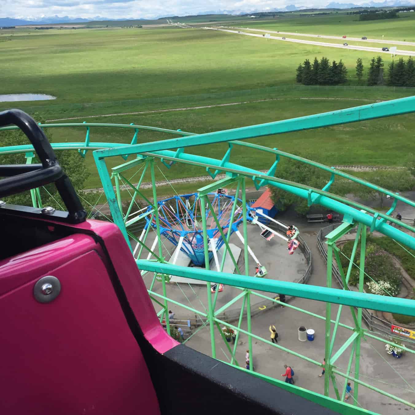 The Vortex Roller Coaster, Calaway Park