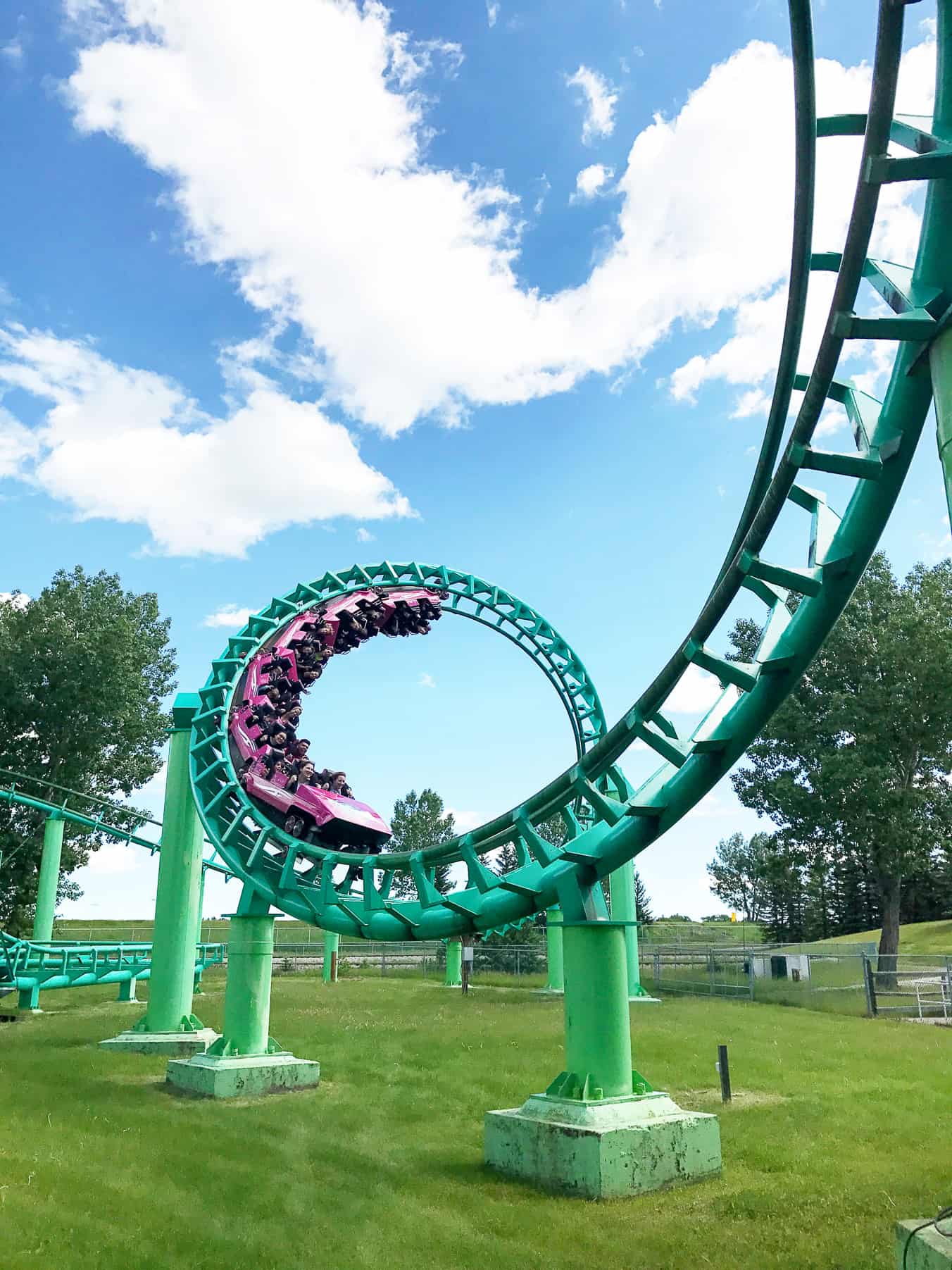 The Vortex Roller Coaster, Calaway Park