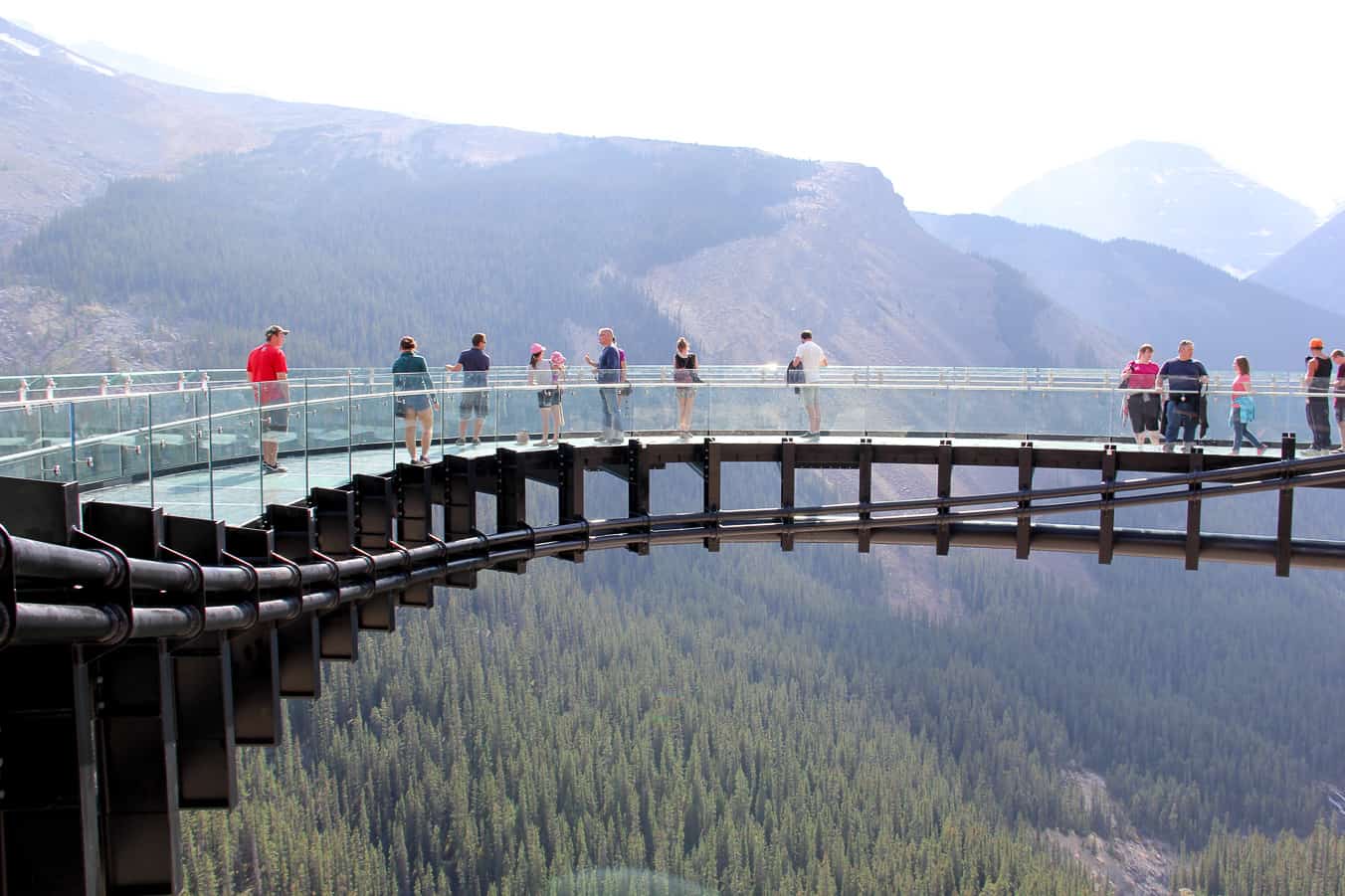 Explore:  Columbia Icefield Skywalk, Jasper National Park