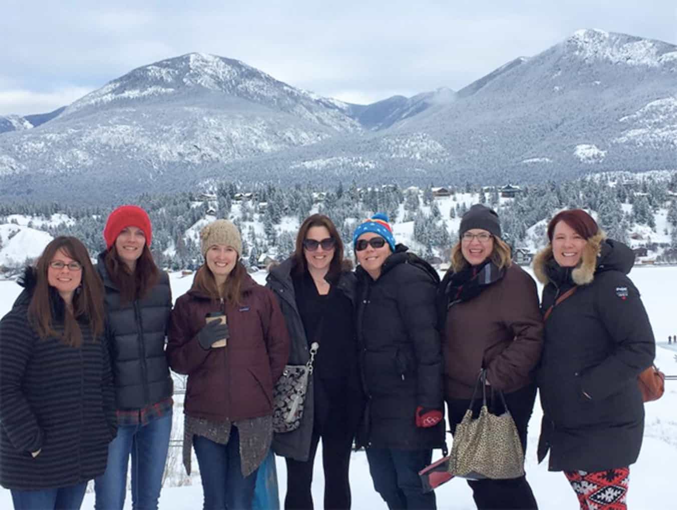 How to Have a Winter Girls Weekend in Radium, BC!