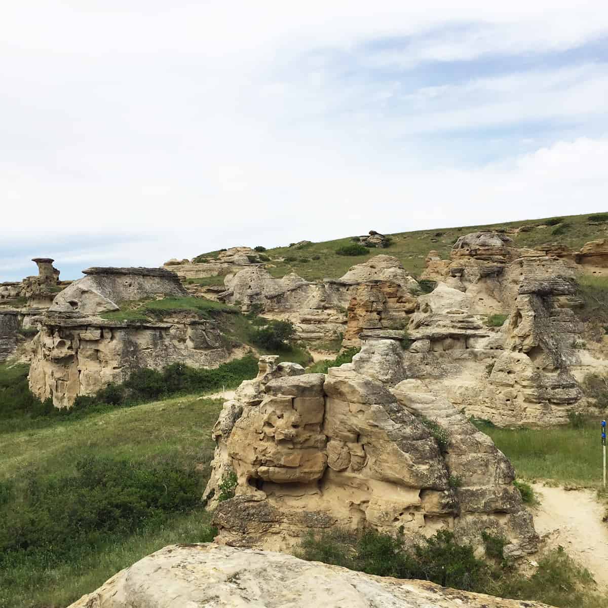 Hoodoo Trail at Writing-on-Stone Provincial Park