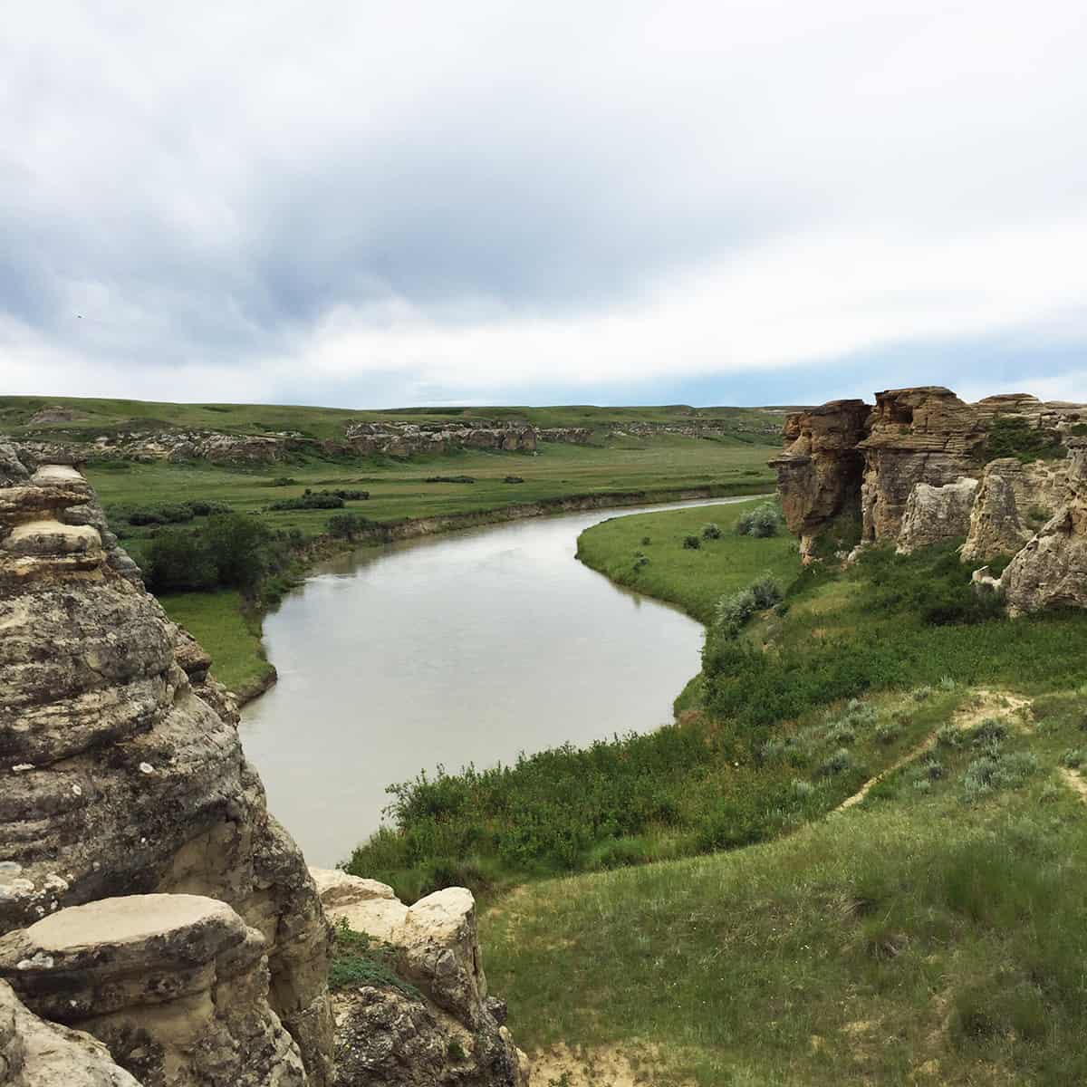 Hoodoo Trail at Writing-on-Stone Provincial Park