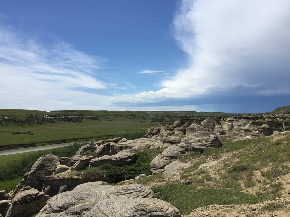 Hoodoo Trail at Writing-on-Stone Provincial Park