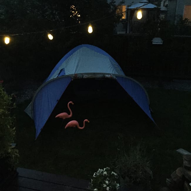 Backyard camping ideas to enjoy this summer