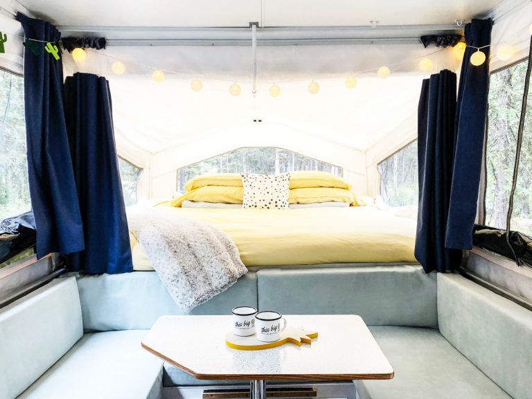 Our Pop Up Camper Makeover