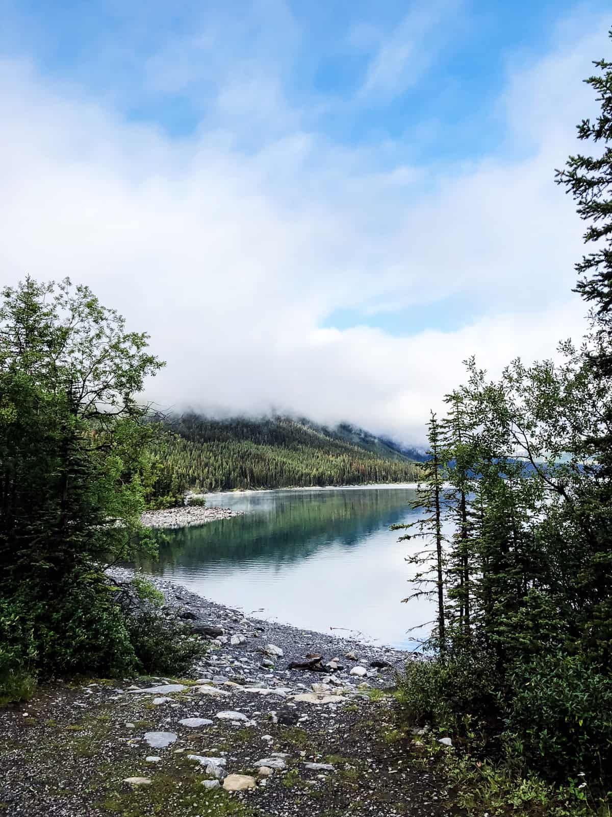 Hiking Upper Kananaskis Lake