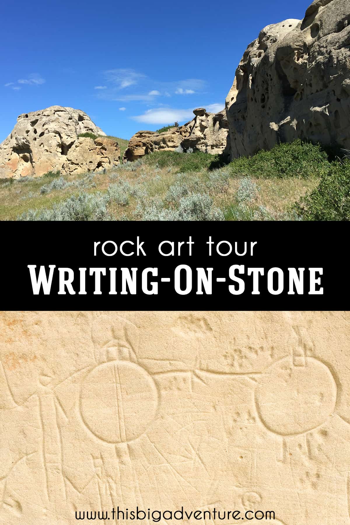 Rock Art Tour in Writing-on-Stone Provincial Park