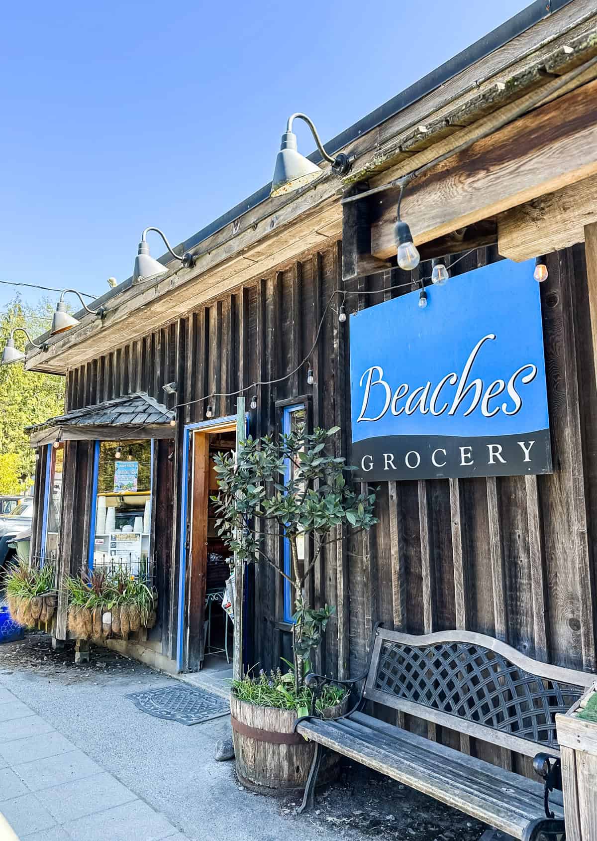 beaches grocery store by Tofino